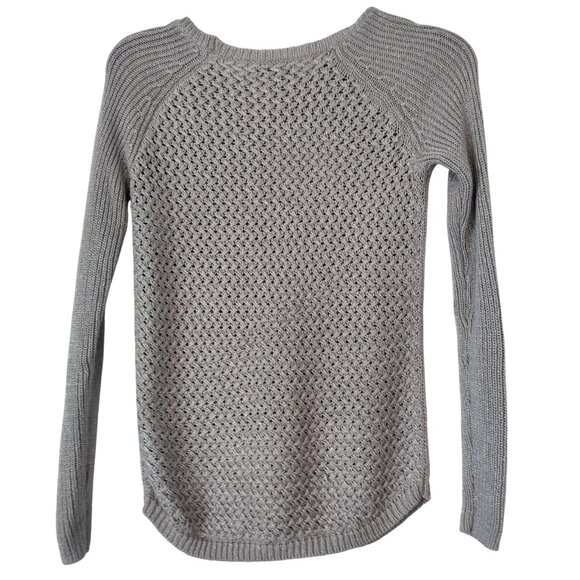 ATP 9 Sweater Size XS Grey Sparkly Long Sleeve #CozyChic # Backtoschool - Picture 2 of 7
